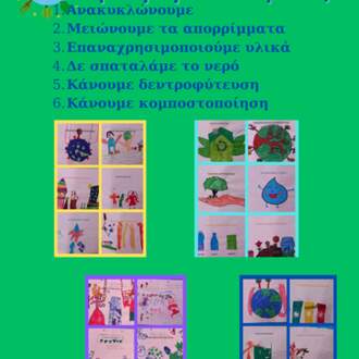 Ψηφιακή αφίσα με τον οικοκώδικα
